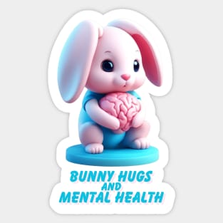 Bunny Brain Sticker